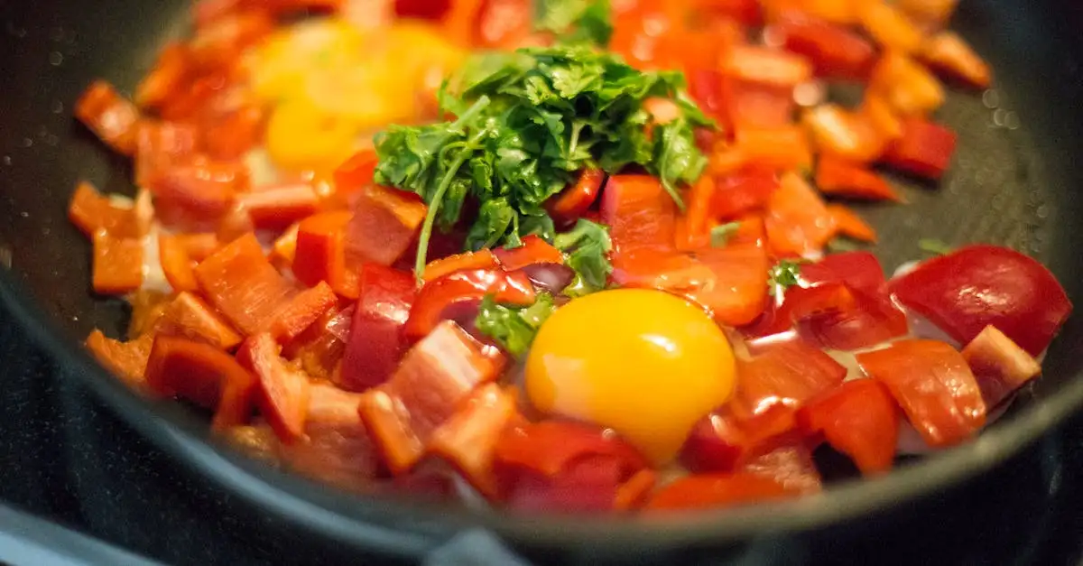 Omelet met groenten gezond