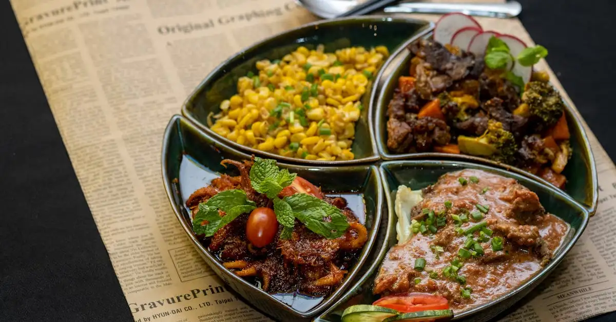 Verse groenten garnituur voor elk gerecht