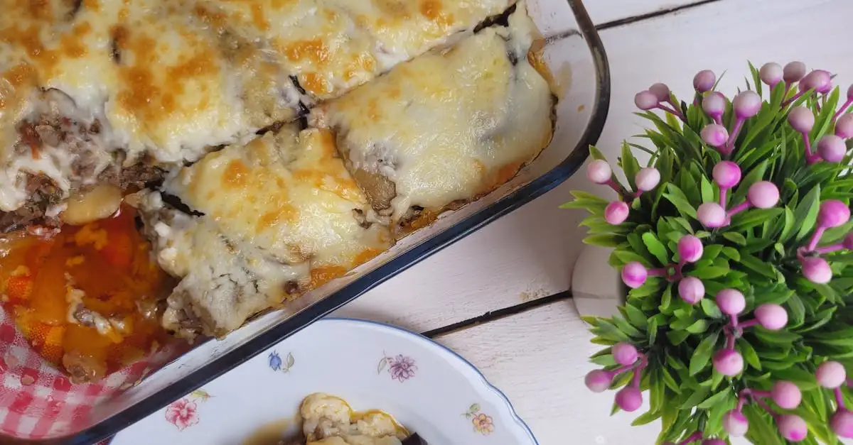 Groenten moussaka