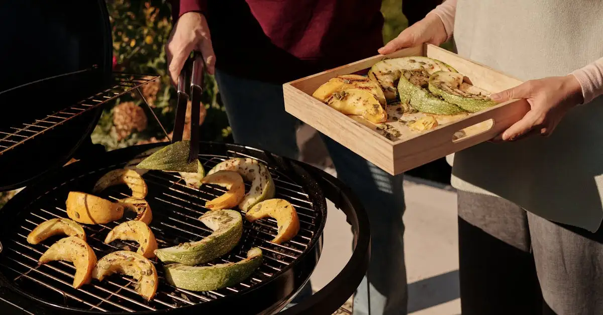 Groenten om te grillen
