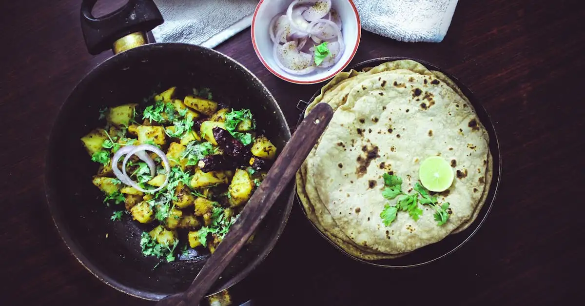 Indiase curry groenten