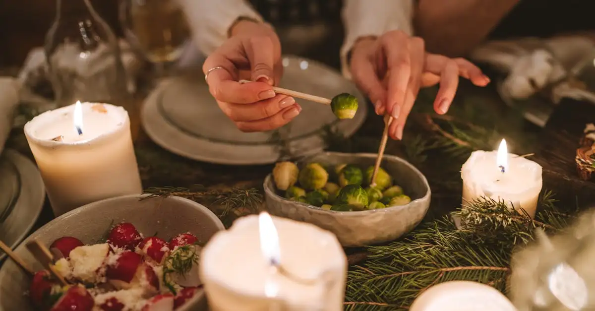 Kerstmis groenten