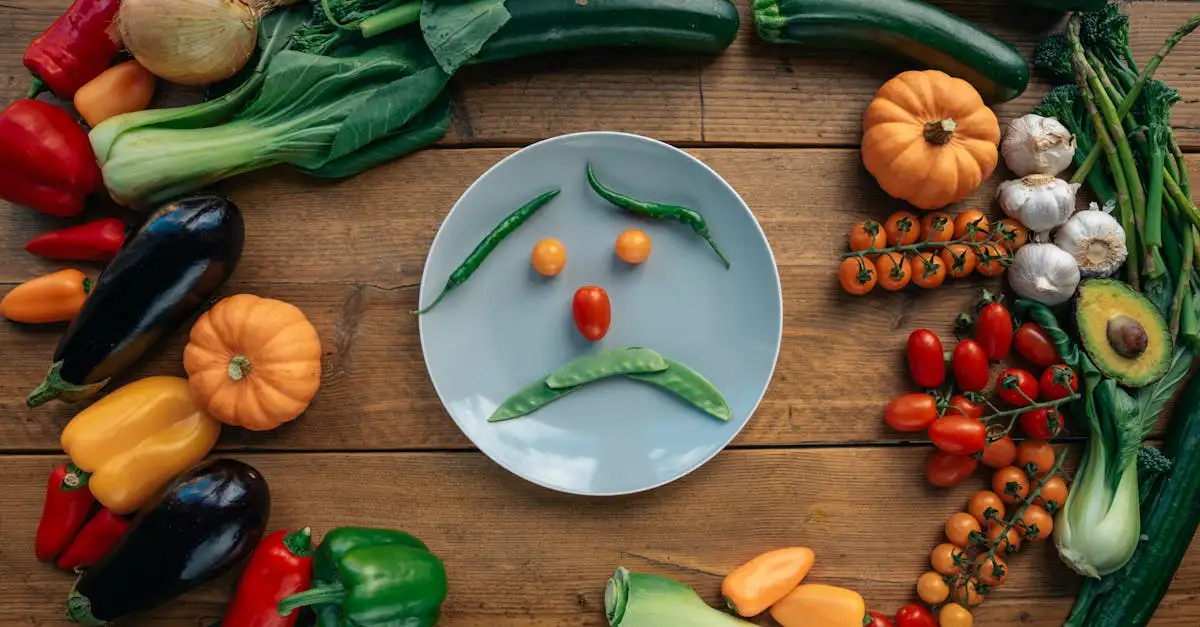 Ontdek unieke kunst met groenten en eetbare creaties