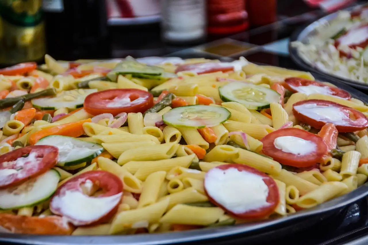 Macaroni ovenschotel met groenten