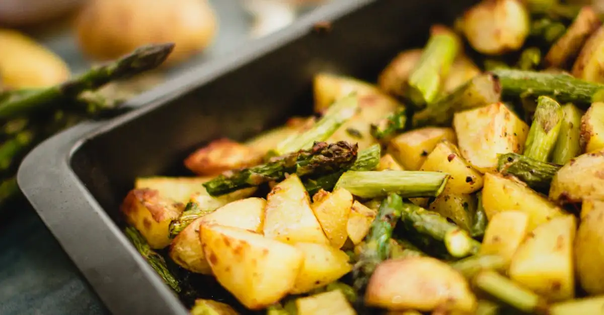 Groenten aardappel ovenschotel