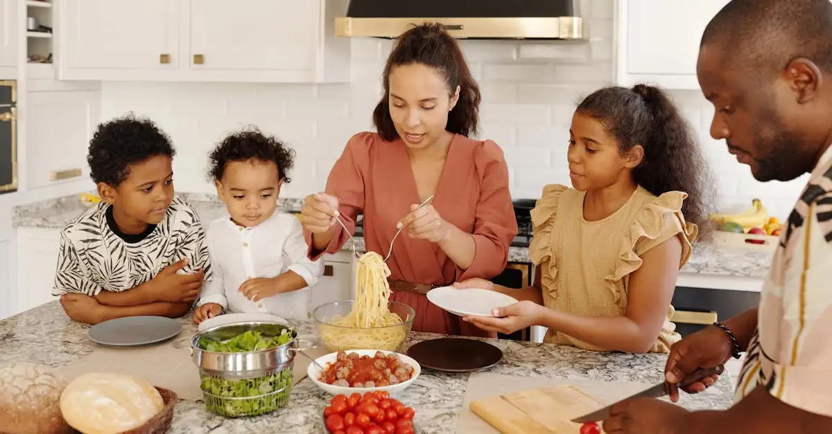 Pasta met gehakt en groenten