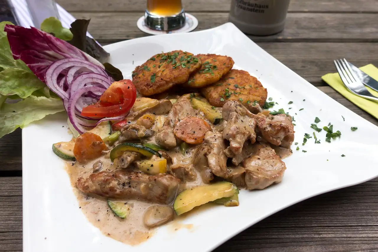 Rösti met groenten