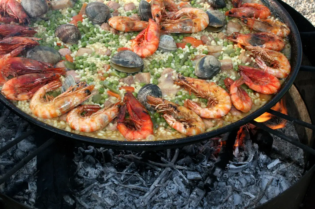 Welke groenten in paella